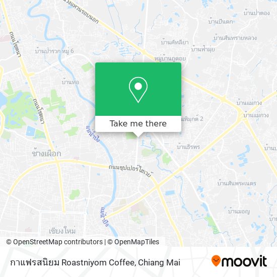 กาแฟรสนิยม Roastniyom Coffee map