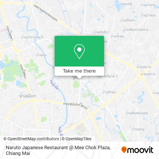 Naruto Japanese Restaurant @ Mee Chok Plaza map