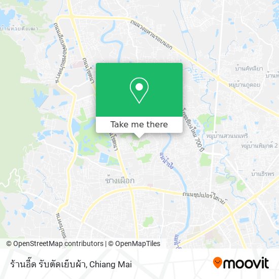 ร้านอี๊ด รับตัดเย็บผ้า map