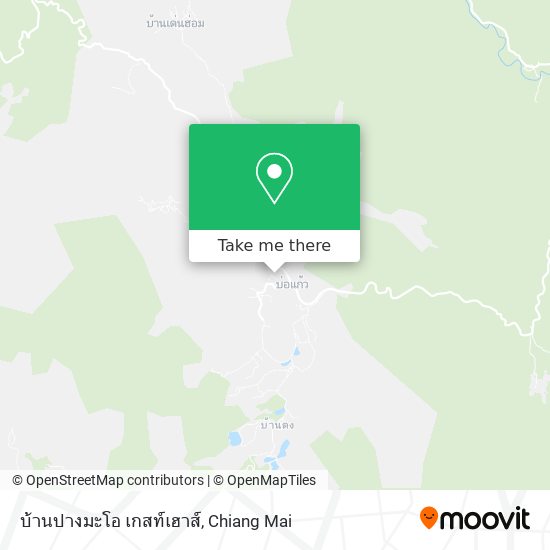 บ้านปางมะโอ เกสท์เฮาส์ map