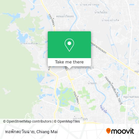 หอพักตะวันฉาย map