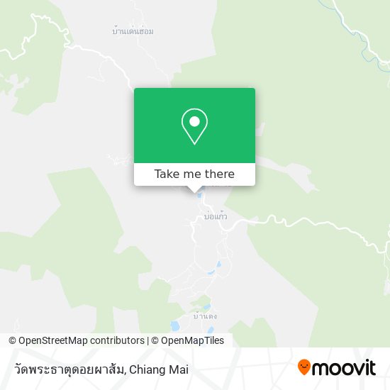 วัดพระธาตุดอยผาส้ม map
