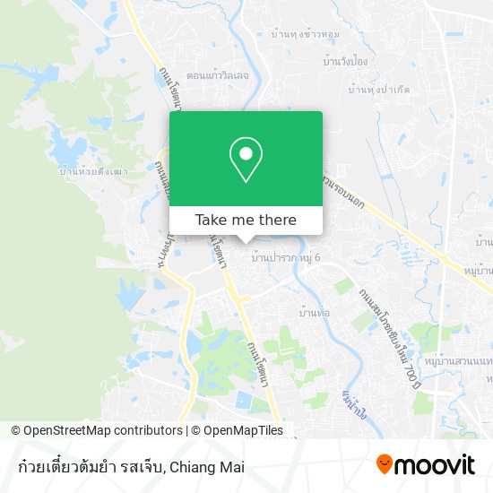 ก๋วยเตี๋ยวต้มยำ รสเจ็บ map