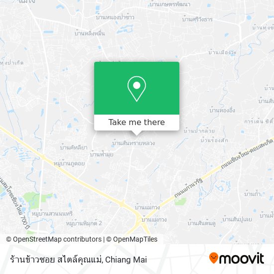 ร้านข้าวซอย สไตล์คุณแม่ map