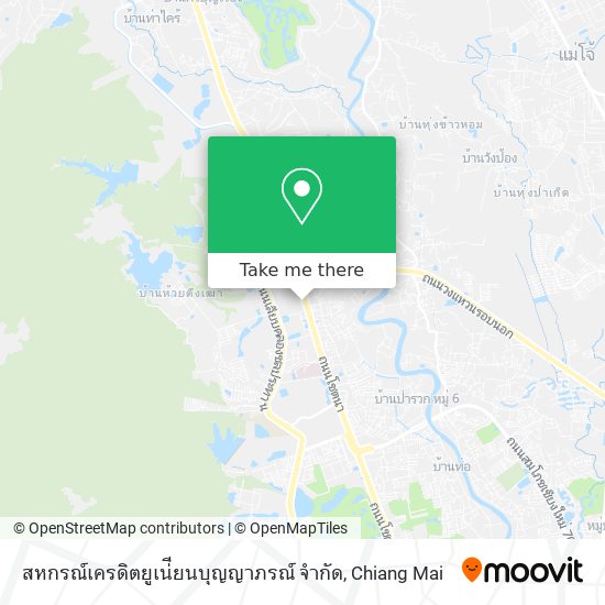 สหกรณ์เครดิตยูเน่ียนบุญญาภรณ์ จำกัด map