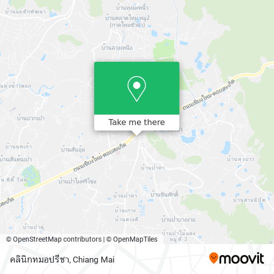 คลินิกหมอปรีชา map