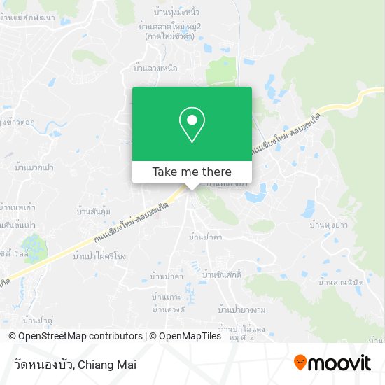 วัดหนองบัว map
