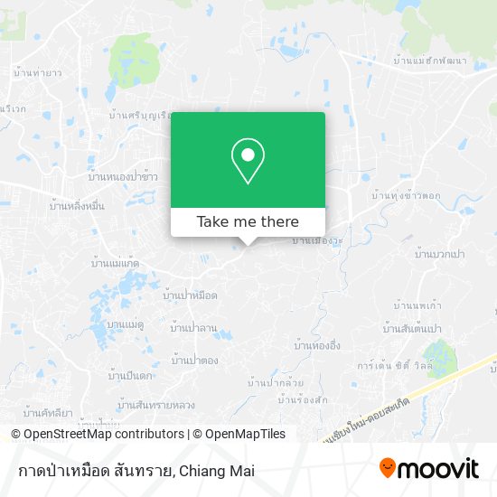 กาดป่าเหมือด สันทราย map