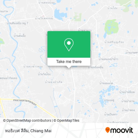 หอธิเบศ สีส้ม map