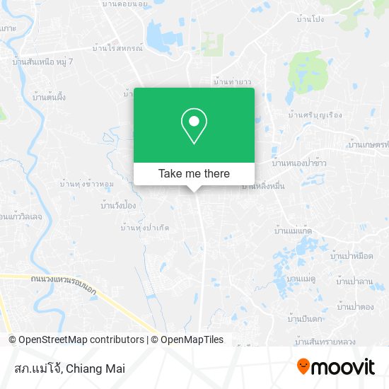 สภ.แม่โจ้ map