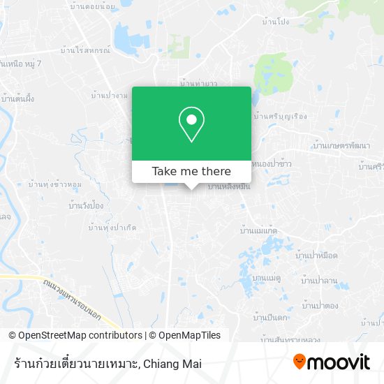 ร้านก๋วยเตี๋ยวนายเหมาะ map