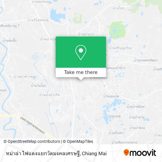 หม่าล่า ไฟแดงแยกวัดมงคลเศรษฐี map