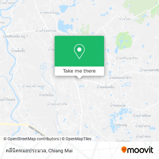 คลีนิคหมอประมวล map