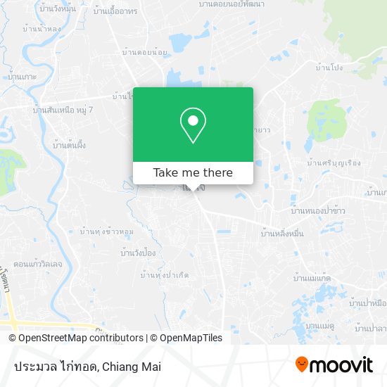 ประมวล ไก่ทอด map