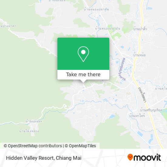 Hidden Valley Resort map