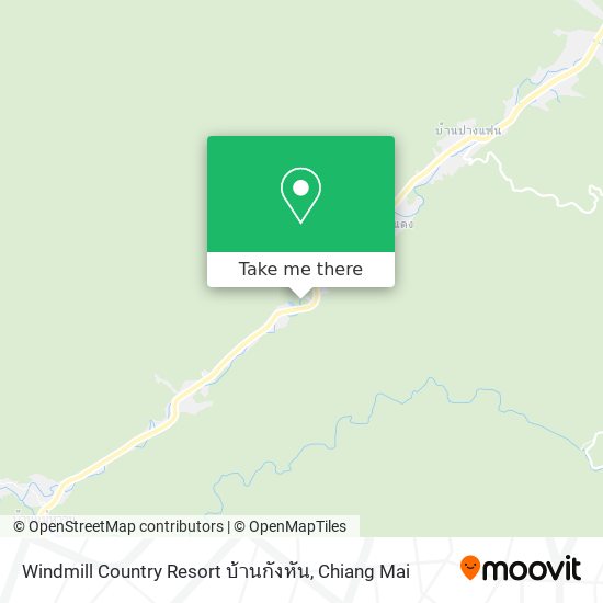 Windmill Country Resort บ้านกังหัน map