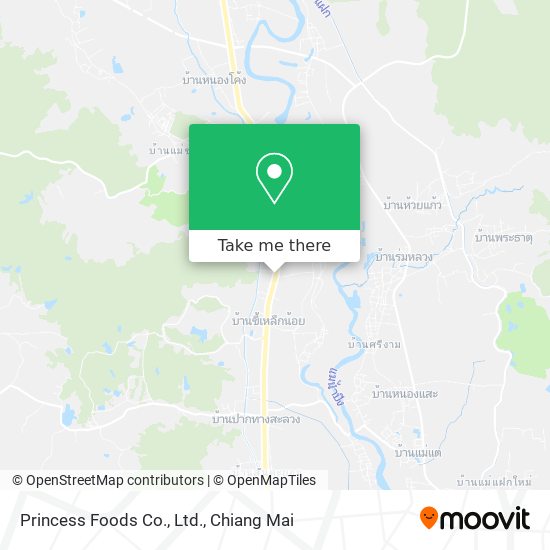 Princess Foods Co., Ltd. map