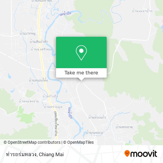 ท่ารถร่มหลวง map