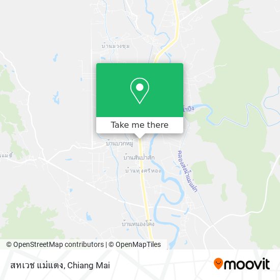 สหเวช แม่แตง map