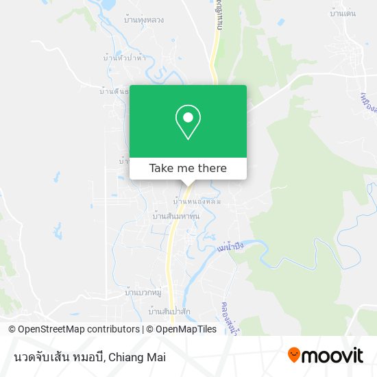 นวดจับเส้น หมอบี map