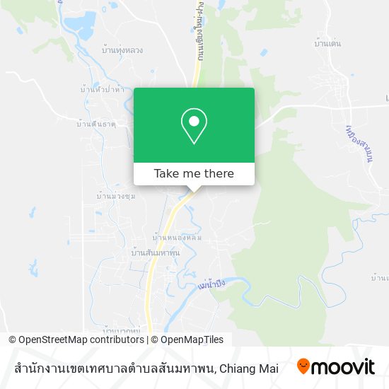 สำนักงานเขตเทศบาลตำบลสันมหาพน map