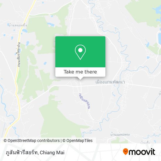 ภูสันฟ้ารีสอร์ท map