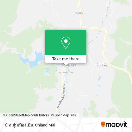 บ้านชุ่มเมืองเย็น map