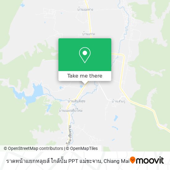 ราดหน้าแยกหลุยส์ ใกล้ปั๊ม PPT แม่ขะจาน map