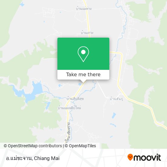 อ.แม่ขะจาน map