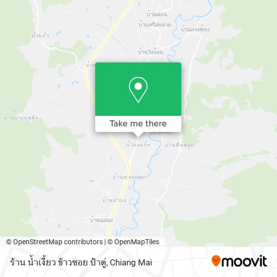 ร้าน น้ำเงี้ยว ข้าวซอย ป้าตู่ map
