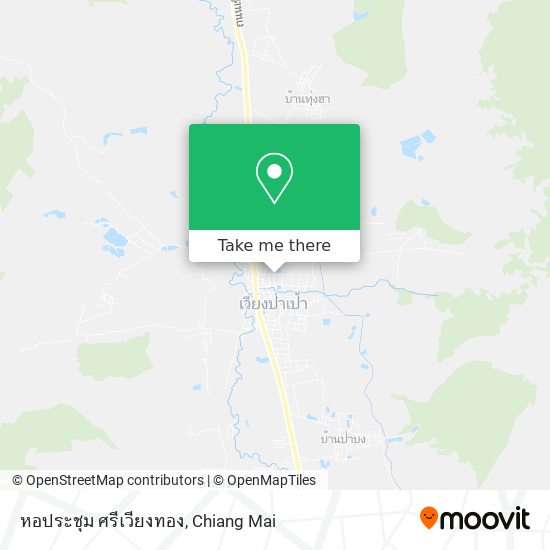 หอประชุม ศรีเวียงทอง map
