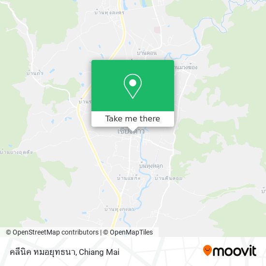 คลีนิค หมอยุทธนา map