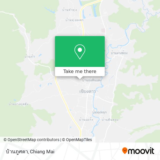 บ้านภูศดา map