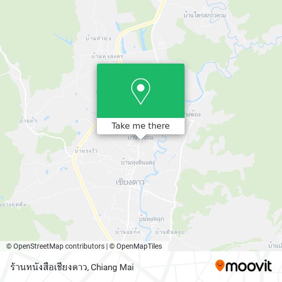 ร้านหนังสือเชียงดาว map