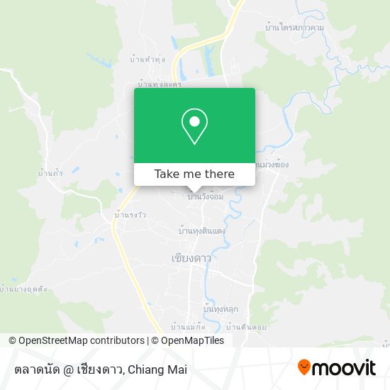 ตลาดนัด @ เชียงดาว map