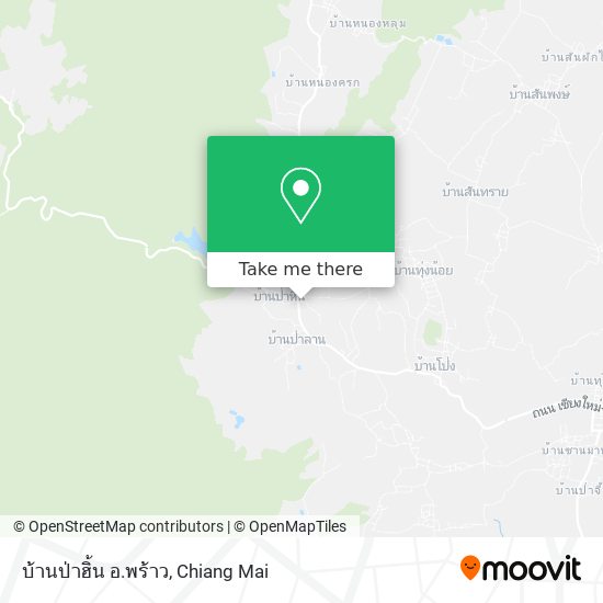 บ้านป่าฮิ้น อ.พร้าว map