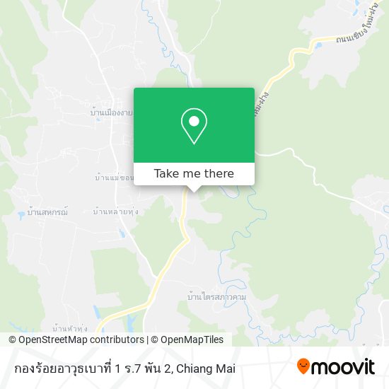 กองร้อยอาวุธเบาที่ 1 ร.7 พัน 2 map