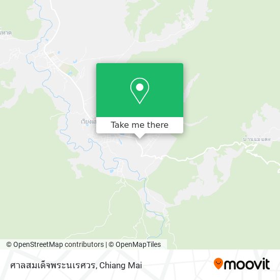 ศาลสมเด็จพระนเรศวร map