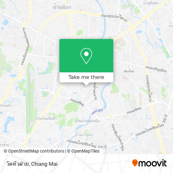 วัดหัวฝาย map