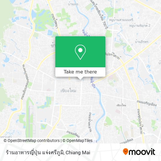 ร้านอาหารญี่ปุ่น แจ่งศรีภูมิ map