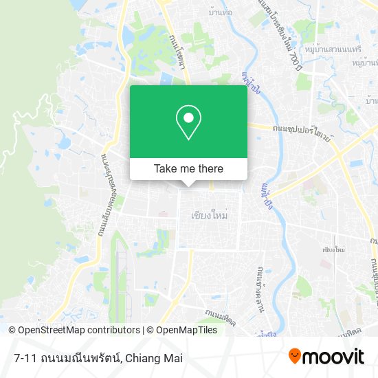 7-11 ถนนมณีนพรัตน์ map