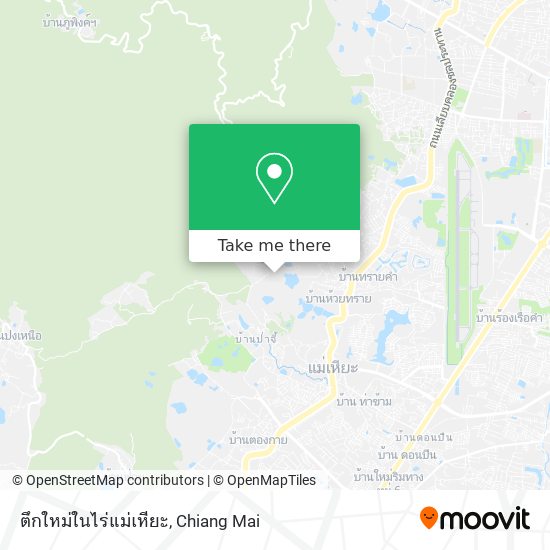 ตึกใหม่ในไร่แม่เหียะ map