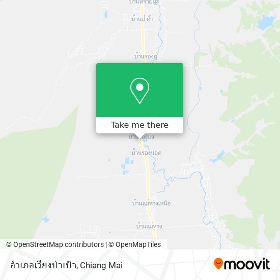 อำเภอเวียงป่าเป้า map