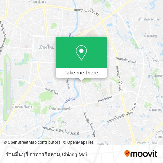 ร้านมีนบุรี อาหารอิสลาม map