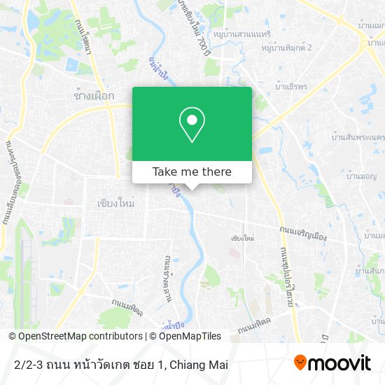 2/2-3 ถนน หน้าวัดเกต ชอย 1 map