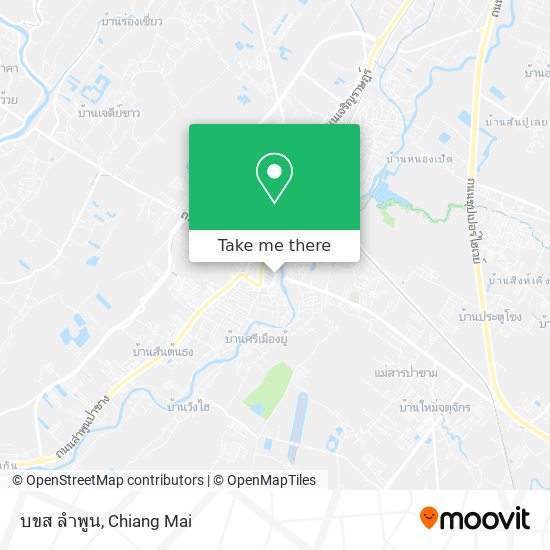 บขส ลำพูน map