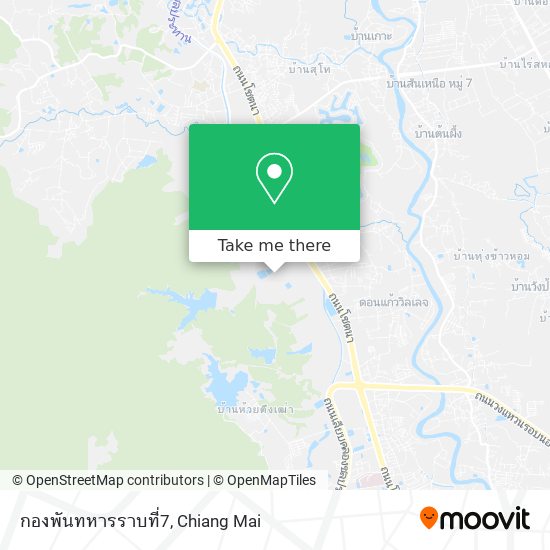 กองพันทหารราบที่7 map