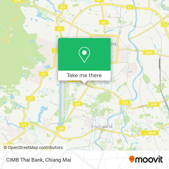 CIMB Thai Bank map