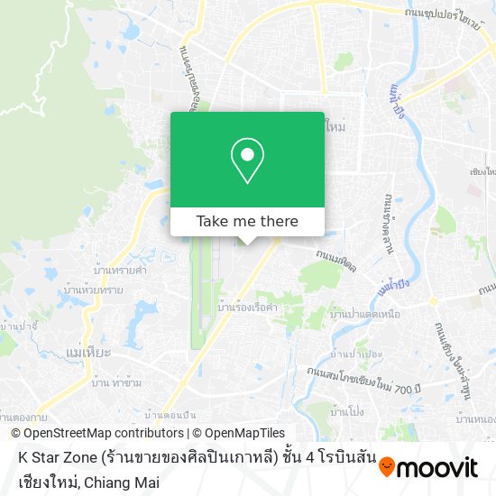 K Star Zone (ร้านขายของศิลปินเกาหลี) ชั้น 4 โรบินสัน เชียงใหม่ map
