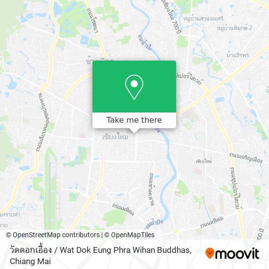 วัดดอกเอื้อง / Wat Dok Eung Phra Wihan Buddhas map